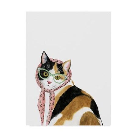 Trademark Fine Art Grace Popp 'Cool Cat I' Canvas Art, 18x24 WAG06669-C1824GG